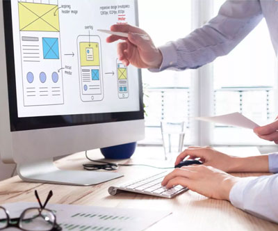 ui ux design app design Infinity Tech